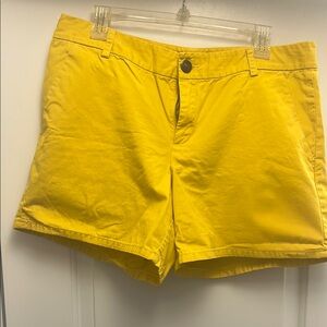 GAP Yellow Bermuda Shorts Vibrant Summer Style